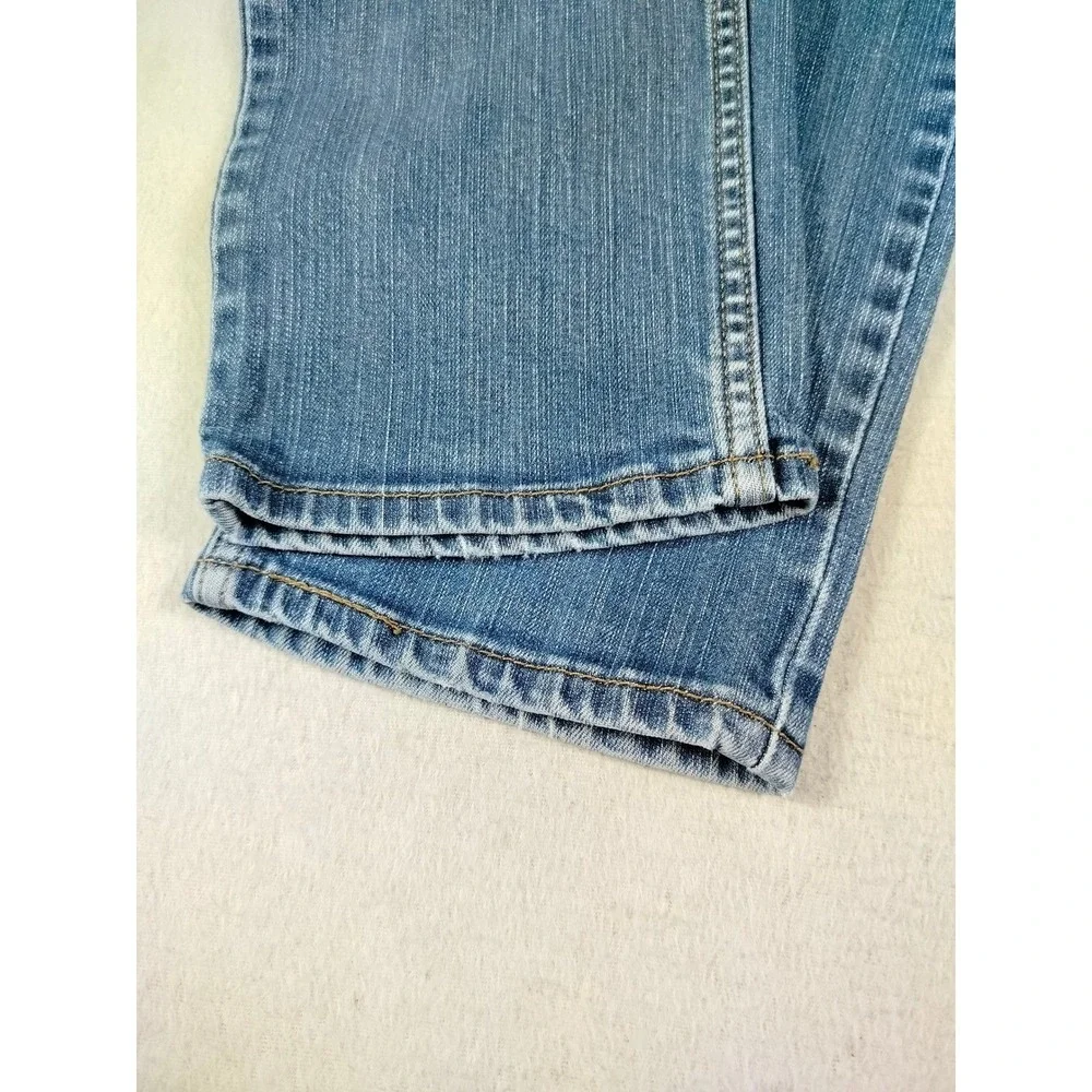 Levis 511 Slim Fit Jeans‎ Mens 32x29 Blue Denim Skater Grunge Distressed Tapered